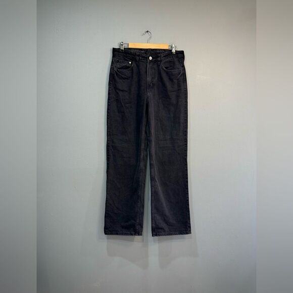 Black &Denim Ultra-High Waist Wide-Leg Jeans Size 10 EUC - Picture 1 of 5